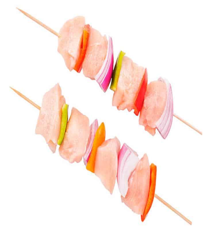 Chicken Kebabs Skewers